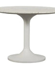 39 Inch Outdoor Cafe Table Grey Contemporary - LOOMLAN - Moe's Home - Outdoor Dining Tables