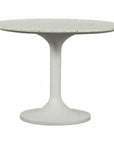 39 Inch Outdoor Cafe Table Grey Contemporary - LOOMLAN - Moe's Home - Outdoor Dining Tables
