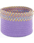 Rhody Rug Kids' Isle Braided Handmade Indoor-Outdoor Basket