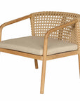 Antibes Wood Framed Patio Occasional Chair