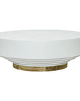 Artesia Tambor Resin Patio Coffee Table
