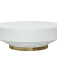 Tambor Resin Patio Coffee Table