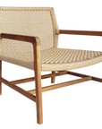 Porto Wood Framed Patio Occasional Chair