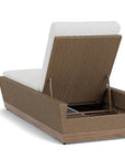 Charisma Aluminum Outdoor Pool Chaise-Outdoor Chaises-Lloyd Flanders-LOOMLAN