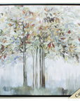 Paragon Colorful Tree Green Canvas Art