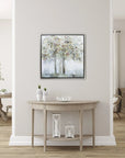 Paragon Colorful Tree Green Canvas Art
