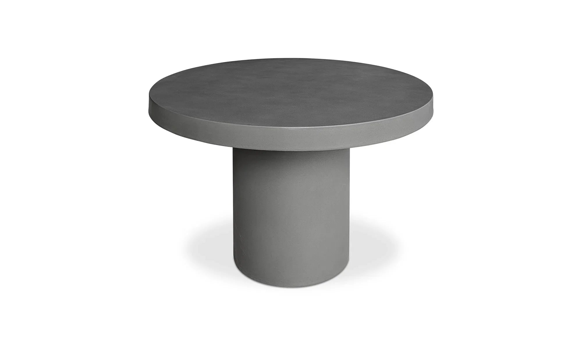 47 Inch Outdoor Dining Table Grey Contemporary-Outdoor Dining Tables-Moe&#39;s Home-LOOMLAN