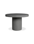 47 in Outdoor Dining Table Grey Contemporary - LOOMLAN - Moe's Home - Outdoor Dining Tables
