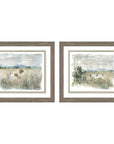 Paragon Lookout on Point Brown Canvas Art 2PC