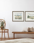 Paragon Lookout on Point Brown Canvas Art 2PC