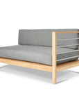 SoHo Teak Patio Sectional Sofa with Sunbrella Cushion -- view 21