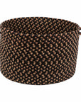 Rhody Rug Easy Living Braided Handmade Indoor-Outdoor Basket