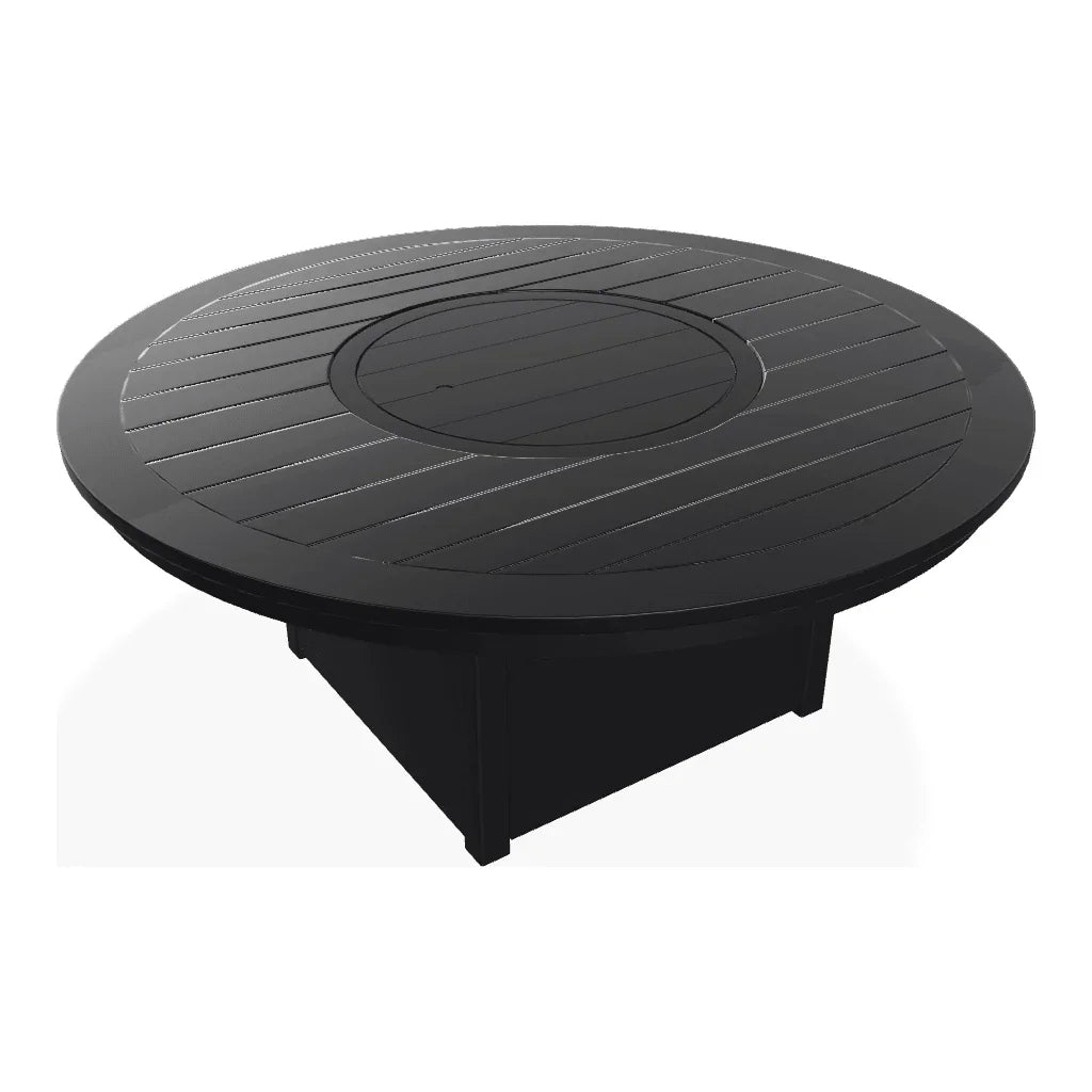 54" Round MGP Top Chat Height Fire Table - LOOMLAN - Telescope - Outdoor Fire Tables