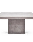59" Una Fiber Reinforced Concrete Square Dining Table - LOOMLAN - Urbia - Outdoor Dining Tables