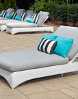 Loom Wicker Double Outdoor Chaise-Outdoor Chaises-Lloyd Flanders-LOOMLAN