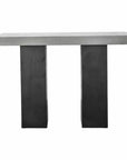 63 Inch Outdoor Bar Table Grey Contemporary-Outdoor Counter Tables-Moe's Home-LOOMLAN