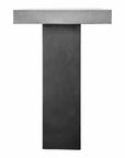 63 Inch Outdoor Bar Table Grey Contemporary-Outdoor Counter Tables-Moe's Home-LOOMLAN