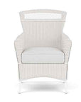 Loom Wicker Outdoor Dining Armchair-Outdoor Dining Chairs-Lloyd Flanders-LOOMLAN