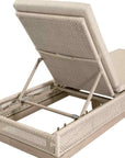 Tropez Olefin Fabric Outdoor Chaise Lounge
