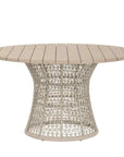 Knit 54" Round Outdoor Dining Table