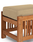 Summer Teak Outdoor Ottoman Sunbrella Cushions -- view 19