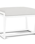 Summit Aluminum Frame Outdoor Ottoman-Outdoor Ottomans-Lloyd Flanders-LOOMLAN