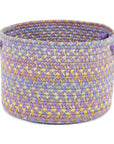 Rhody Rug Playtime Braided Handmade Indoor-Outdoor Basket