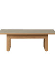 Pursuit Aluminum Rectangular Outdoor Cocktail Table-Outdoor Coffee Tables-Lloyd Flanders-LOOMLAN