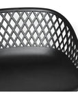 Piazza Black Outdoor Counter Stool -- view 4