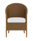 Loom Wicker Handmade Outdoor Dining Armchair-Outdoor Dining Chairs-Lloyd Flanders-LOOMLAN
