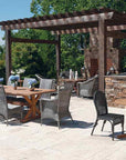 Loom Wicker Outdoor Bistro Chair-Outdoor Dining Chairs-Lloyd Flanders-LOOMLAN