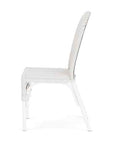 Loom Wicker Outdoor Bistro Chair-Outdoor Dining Chairs-Lloyd Flanders-LOOMLAN