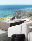 Montage Natural Cement Outdoor Cocktail Table