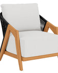 Alpine Teak Wooden Outdoor Lounge Chair-Outdoor Lounge Chairs-Lloyd Flanders-LOOMLAN