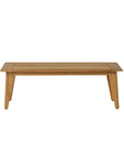 Alpine Teak Wooden Outdoor Cocktail Table-Outdoor Coffee Tables-Lloyd Flanders-LOOMLAN