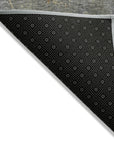 Eloril Brown Washable Indoor-Outdoor Rug