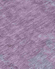 Faerion Purple Washable Indoor-Outdoor Rug
