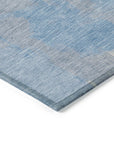 Faerira Denim Washable Indoor-Outdoor Rug