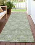 Uraas Aloe Washable Indoor-Outdoor Rug