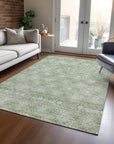 Uraas Aloe Washable Indoor-Outdoor Rug