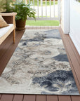 Uraion Ivory Washable Indoor-Outdoor Rug