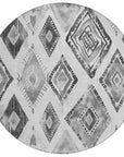 Uraira Gray Washable Indoor-Outdoor Rug