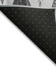 Uraira Gray Washable Indoor-Outdoor Rug