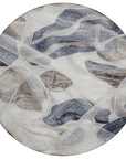 Vaelanor Ivory Washable Indoor-Outdoor Rug