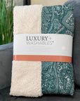 Addison Rugs Woven Blocks Teal Washable Indoor-Outdoor Rug