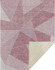Addison Rugs Gentle Waves Pink Washable Indoor-Outdoor Rug