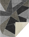 Addison Rugs Gentle Waves Chocolate Washable Indoor-Outdoor Rug