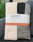 Addison Rugs Gentle Waves Chocolate Washable Indoor-Outdoor Rug