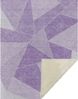 Addison Rugs Gentle Waves Lilac Washable Indoor-Outdoor Rug