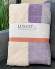 Addison Rugs Gentle Waves Lilac Washable Indoor-Outdoor Rug